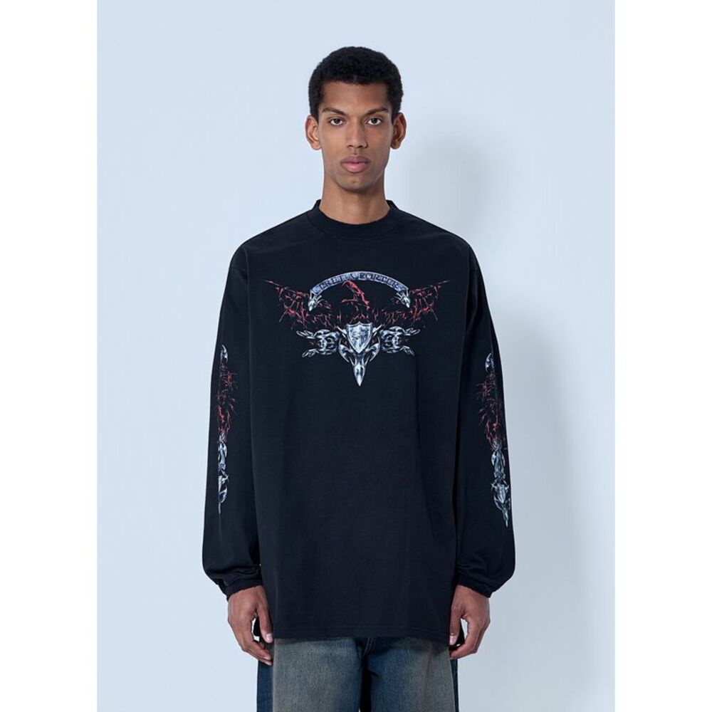 Vetements Men Graphic Long Sleeve T-Shirt